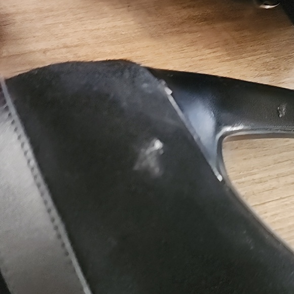 Alexander McQueen VTG Black Knee High Platform Stiletto Boots | Gothcore Baddie - Picture 16 of 16